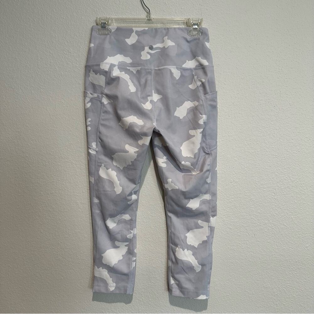 Yogalicious Camo White Combo Leggings SZ M - Picture 3 of 7